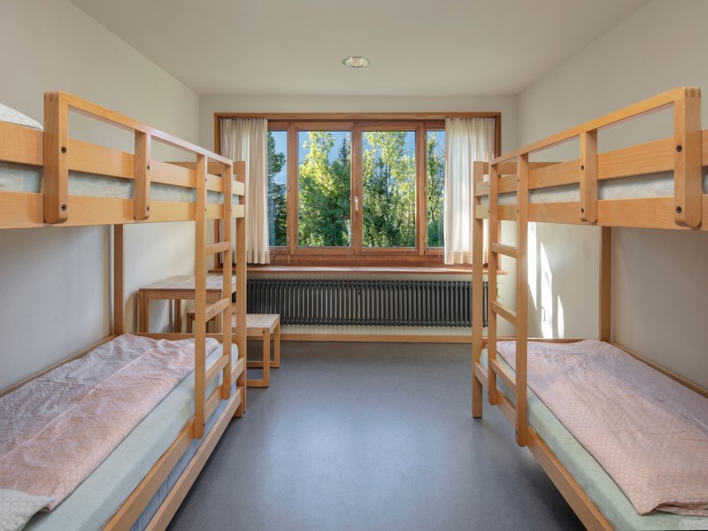 Jugendherberge Grindelwald Schlafzimmer