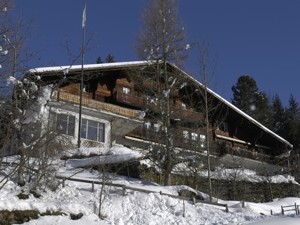 Auberge de Jeunesse Grindelwald Vue de la maison hiver