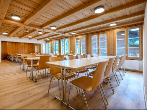 Camp de vacances Lauenen Salle à manger