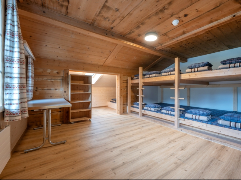 Ferienlager Lauenen Mehrbettzimmer