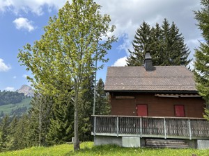 Group accommodation Lägernhaus House view summer