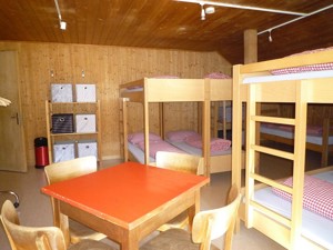 Gruppenhaus Jugendherberge Hospental Mehrbettzimmer