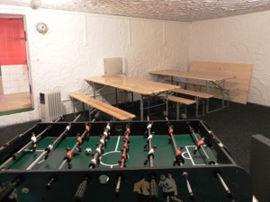 Maison de groupes Almagellerhof Table de baby-foot