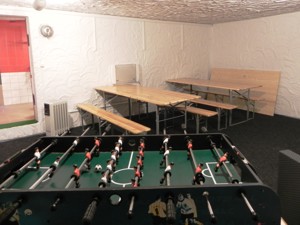 Gruppenhaus Almagellerhof Töggelikasten/Tischkicker