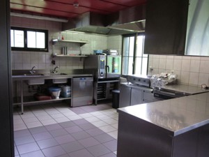 Group accommodation Rotiflue Kitchen