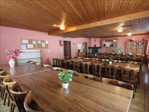 Ferienhaus Zur Vispu Esszimmer