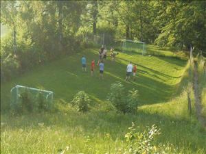 Gruppenhaus Vereinshaus Aeschi Fussballplatz