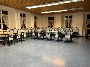 Maison de vacances Gasthof am Bach Salle à manger et salon