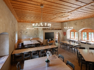 Auberge de Jeunesse Sils Salle à manger