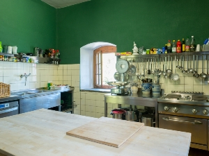 Auberge de Jeunesse Sils Cuisine