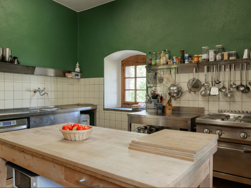 Youth Hostel Sils Kitchen