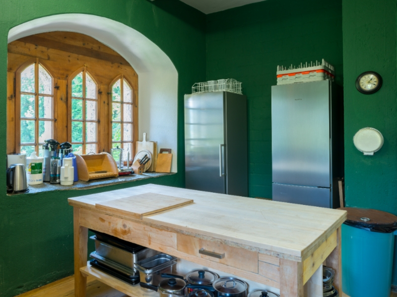 Youth Hostel Sils Kitchen