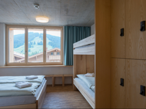 Jugendherberge Saanen-Gstaad Schlafzimmer