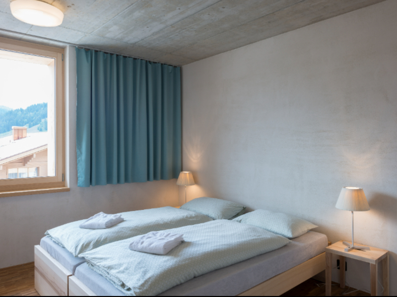 Auberge de Jeunesse Saanen-Gstaad Chambre double