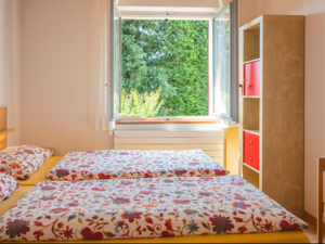 Jugendherberge Lugano Schlafzimmer
