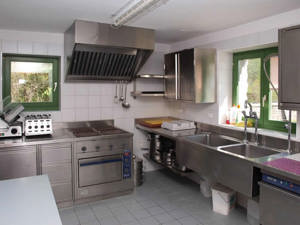 Camp Ostello Comunale Fusio Kitchen