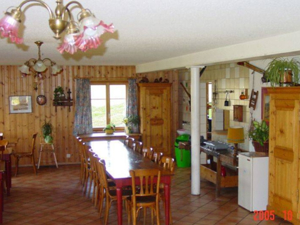 Refuge Chalet Bel-Oiseau Salle à manger