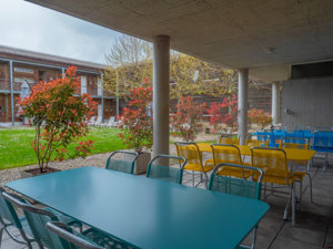 Jugendherberge Lausanne Jeunotel Terrasse