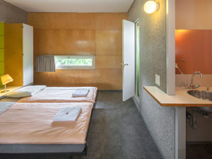 Jugendherberge Lausanne Jeunotel Schlafzimmer