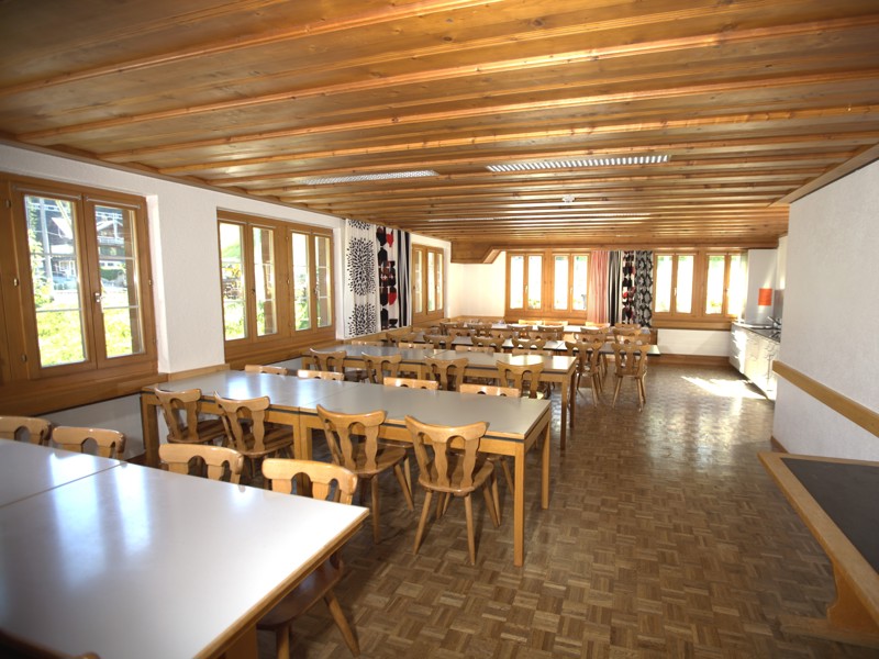 Ferienhaus Waldmatte Esszimmer