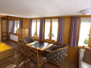 Ferienhaus Waldmatte Wohnzimmer