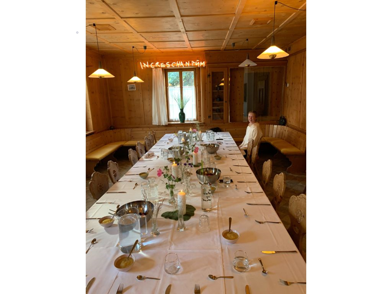 Maison de groupes Steinbock Salle à manger