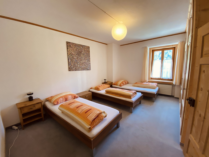 Maison de groupes Steinbock Chambre