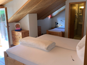 Gruppenhaus Steinbock Schlafzimmer