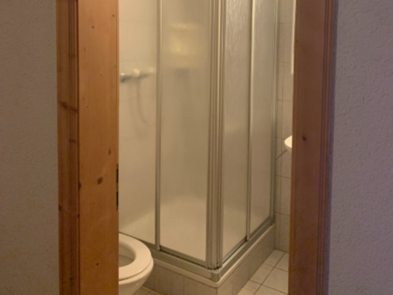 Group accommodation Steinbock Showers