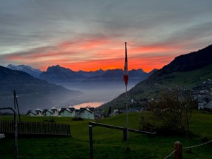 Gruppenhaus AmdenLodge Aussicht