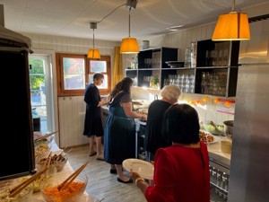 Group accommodation AmdenLodge Kitchen