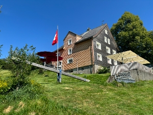 Group accommodation AmdenLodge House view summer