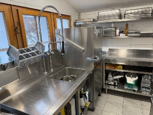 Group accommodation AmdenLodge Kitchen