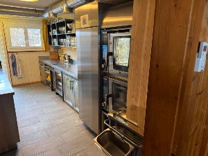 Group accommodation AmdenLodge Kitchen