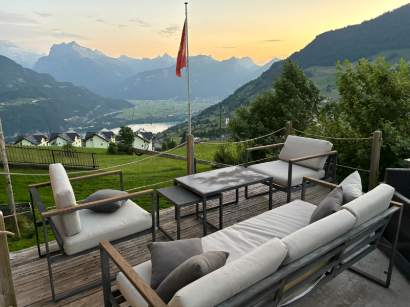 Group accommodation AmdenLodge Lounge
