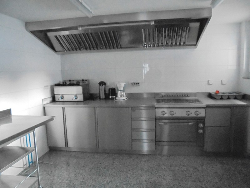 Group accommodation Weideli Industrial kitchen