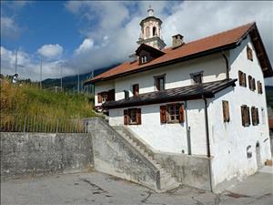 Group accommodation Tgesa pravenda House view