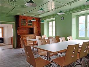 Gruppenhaus Tgesa pravenda Esszimmer