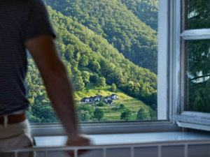 Gruppenhaus Wild Valley Hostel - Villa Edera Aussicht