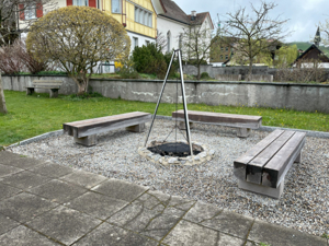 Ferienhaus Erika Grillstelle