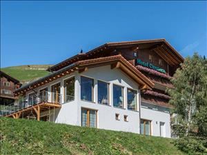 Maison d`hôtes Cuntera Vue de la maison été