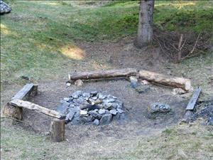 Camp Tgapalotta Barbecue area