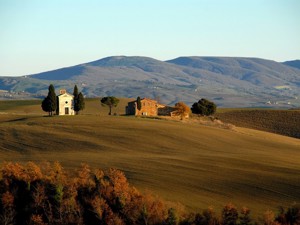 A picture of Tuscany